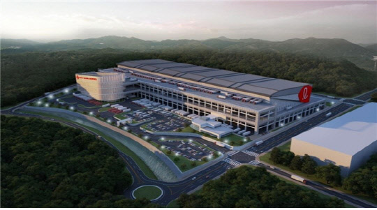 롯데 중부권 메가허브 터미널 조감도. 자료 국토부